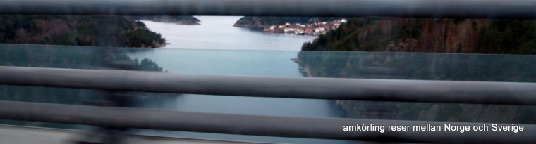 Även om utsikten är liten och resan förbi går fort så kan man skynda sig att se lite mer, och försöka överblicka något av det som passerar, tänker jag då jag passerar gränsen mellan Norge och Sverige, en dag i november 2009