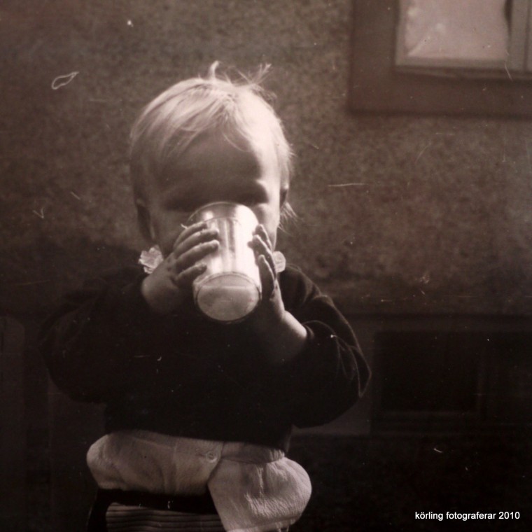 Körling ser in i fotografens lins 1959