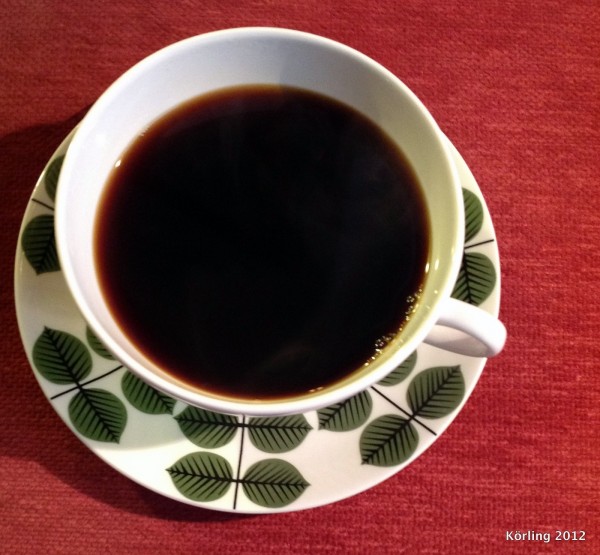 Röd kaffekopp - körling fotograferar 2013