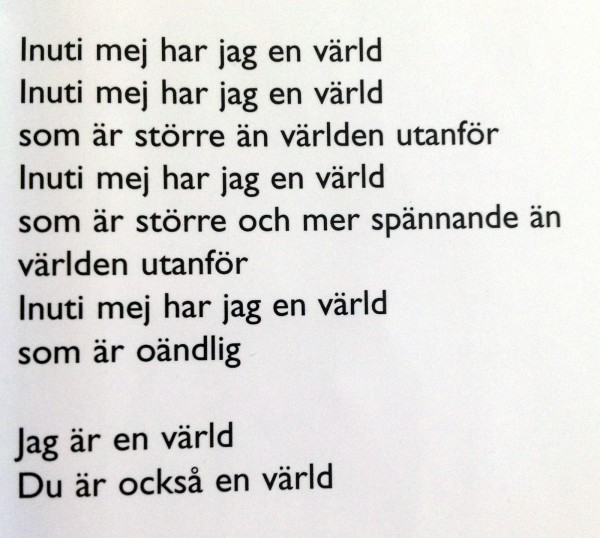 Inutitexten Per Nilsson Ett annat sätt att vara ung, 2000